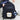 KOKUYO Big Student Laptop Backpack For College Women Middle High School Teen Girls Bookbag with Front Decoration Strap & Chest Strap, Travel Daypack For College, Middle High School, Bookbag (Black)