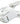 Kokuyo Stapleless Stapler, Harinacs Handheld Staple-Free, Up to 5 Sheets No Staple Binding, Portable Holeless Compact Alpha, White, Japan Import (SLN-MSH305W)