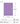 KOKUYO Spiral Lined Notebook, 10'' x 7'' Pastel Journal B5 Soft Ring Notebooks with Dot 6 mm Ruled, 80 Sheets, Purple 1 Subject Notebook, Note Taking for School. Japan Import (SU-SV308BT-V)