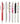 KOKUYO Sou Sou Gel Pens, 8 Pack 0.5mm Fine Point Black Ink, Retractable Smooth Quick-Dry Writing Pens for School, Office & Study, Japan Imported