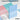 KOKUYO Composition Notebooks, 7" x 10" Kimochii Dot Lined Notebook, 30 Sheets College Ruled, 3 Pack B5 Notebook for School, School Supplies Comp Book for Note Taking, Green Pink Blue, Japan Import