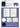 KOKUYO Campus Twin Ring Notebook, Business Type, Dot B 6mm Ruled, A6, 50 Sheets, 21 Lines, Navy Cover, Japan Import (SU-T153BT-DB)