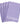 KOKUYO Campus Notebook, Dot A 7mm Ruled, Semi-B5, 30 Sheets, 30 Lines, Purple, Pack of 5, Japan Import (NO-3CAT-V)