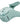 Kokuyo Stapleless Stapler, Harinacs Handheld Staple-Free, Up to 5 Sheets No Staple Binding, Portable Holeless Compact Alpha, Green Blue, Japan Import (SLN-MSH305GB)
