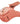 Kokuyo Stapleless Stapler, Harinacs Handheld Staple-Free, Up to 5 Sheets No Staple Binding, Portable Holeless Compact Alpha, Salmon Pink, Japan Import (SLN-MSH305VP)