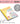 KOKUYO Campus Notebook, Easy Erasing, Semi-B5, 5mm(0.2in) Grid Ruled, 0.4 inch (10 mm) Solid Line, 30 Sheets, Pack of 5, Water Drop Pattren, Japan Import (NO-30VS10-5NX5)