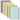 KOKUYO Sooofa Soft Ring Notebook, 0.2 inch (4 mm) Grid Ruled, 80 Sheets, B6 Deformation, Set of 5 Colors, Japan Import (SU-SV748S4)