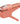 Kokuyo Stapleless Stapler, Harinacs Handheld Staple-Free, Up to 10 Sheets No Staple Binding, Portable Compact Holeless Stapler, Salmon Pink, Japan Import (SLN-MSH110VP)