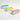 Kokuyo Campus Flash Cards with Binder Rings, Word Cards, Anki Cards, Mini Notecards, Medium Size 0.12''x 2.68'', 30 Packs in Blue, Pink and Yellow, Japan Import (TAN-101TSUME)