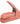 Kokuyo Stapleless Stapler, Harinacs Desktop & Handheld Staple-Free, Up to 5 Sheets No Staple Binding, Portable Compact Holeless Stapler, Salmon Pink, Japan Import (SLN-MPH105VP)