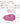 KOKUYO Glue Tape for Scrapbooking, 52.5 Ft x 0.33 in Double Sided Tape Roller for Crafts, Pink Heart Pattern Tape Runner, Adhesive Scrapbook Supplies. Japan Import (TA-DM405-08)