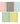 KOKUYO Sooofa Soft Ring Notebook, 0.2 inch (4 mm) Grid Ruled, 80 Sheets, B6 Deformation, Set of 5 Colors, Japan Import (SU-SV748S4)