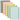 KOKUYO Sooofa Soft Ring Notebook, 0.2 inch (4 mm) Grid Ruled, 80 Sheets, A5 Deformation, Set of 5 Colors, Japan Import (SU-SV738S4)