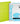KOKUYO 5 Subject Spiral Notebook, Campus B5 Refillable Journal with 5 Tab Dividers, 100 Sheets in 5mm Ruled Loose Leaf Paper, Yellow Green, Japan Import (RU-P333NYG & NO-836C)