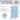Kokuyo Campus Smart Ring Binder, B5 Light Blue Refillable Binder Notebook 26 Holes with 10 Extra Loose-Leaf Paper, Up to 60 Filler Papers for Work & Study, Japan Import (RU-SP706LB)