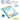 KOKUYO Campus Notebook, Easy Erasing, Semi-B5, 5mm(0.2in) Grid Ruled, 0.4 inch (10 mm) Solid Line, 30 Sheets, Pack of 4, Animal Pattern, Japan Import (NO-30AS10-5X4)