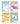 KOKUYO Campus Notebook, Easy Erasing, Semi-B5, 5mm(0.2in) Grid Ruled, 0.4 inch (10 mm) Solid Line, 30 Sheets, Pack of 4, Animal Pattern, Japan Import (NO-30AS10-5X4)