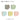 KOKUYO Sooofa Soft Ring Notebook, 0.2 inch (4 mm) Grid Ruled, 80 Sheets, A5 Deformation, Set of 5 Colors, Japan Import (SU-SV738S4)