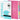 KOKUYO 5 Subject Spiral Notebook, Campus B5 Refillable Journal with 5 Tab Dividers, 100 Sheets in 5mm Ruled Loose Leaf Paper, Light Pink, Japan Import (RU-P333NP & NO-836C)