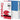 KOKUYO 5 Subject Spiral Notebook Journal, Campus 110 Sheets A4 Refillable Notebook with Dividers Tabs, College Ruled Binder Notebook for Work School Note taking, Blue, Japan Import