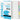 KOKUYO 5 Subject Spiral Notebook, Campus A5 Refillable Journal with 5 Tab Dividers, Up to 65 Sheet Capacity, 100 Sheets in 6mm Dotted Ruled Loose Leaf Paper, Transparent, Japan Import