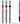 KOKUYO Alcohol Resistant Laboratory Markers, 3 Black & 2 Red Permanent Freezer Lab Pens with 0.6mm Fine Point Tip, Designed for Industrial, Lab and Hospital Use, Japan Import