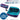 Kokuyo Shellbro Pen Case, Shell-shaped structure, Big Capacity Pencil Case, Large Pencil Pouch, Stationery Pen Bag, Purple x Emerald Green, Japan Import (F-VBF190-4)