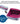 Kokuyo Shellbro Pen Case, Shell-shaped structure, Big Capacity Pencil Case, Large Pencil Pouch, Stationery Pen Bag, Gray x Pink, Japan Import (F-VBF190-3)