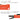 KOKUYO 2-Way Portable Scissors, HAKO-AKE Compact Pocket Size Travel Scissors, Titanium Blade All Purpose Craft Scissor Box Cutter for Office, Travel and Home. Orange (Hasa-T420YR)