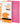 KOKUYO 5 Subject Spiral Notebook, Campus A4 Refillable Journal with 5 Tab Dividers, Up to 65 Sheet Capacity, 50 Sheets in 7mm Dotted Ruled Loose Leaf Paper, Pink, Japan Import