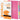 KOKUYO 5 Subject Spiral Notebook, Campus A4 Refillable Journal with 5 Tab Dividers, Up to 65 Sheet Capacity, 50 Sheets in 7mm Dotted Ruled Loose Leaf Paper, Pink, Japan Import