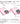 KOKUYO Campus Notebook, A 7mm Ruled, A4, 30 Sheets, 35 Lines, Pink, Pack of 3, Japan Import (NO-203AX3)