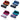 Kokuyo Shellbro Pen Case, Shell-shaped structure, Big Capacity Pencil Case, Large Pencil Pouch, Stationery Pen Bag, Purple x Emerald Green, Japan Import (F-VBF190-4)