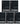 KOKUYO Campus Pre-Dotted Notebook, Semi A5, 5mm Grid Ruled - 40 Sheets - 80 Pages, Black (5 pack)