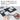 7“ Scissor All purpose with Straight Stainless Steel Blade, Black, Percise Cutting Performance, Easy to Aim, Heavy Duty Cutter for Office Home School Craft Supplies (HSM-110D)