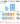 KOKUYO Campus Notebook, A 7mm(0.28in) Dot Ruled, Semi-B5, 30 Sheets, Pack of 5, 5 Colors, Japan Import (NO-3CATNX5)
