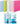 Kokuyo Campus Smart Ring Binders 5 Pack, A5 Binder Notebooks in 5 Colors, Up to 25 Sheets 20 Holes Slim Binder Folder and 200 Campus Sarasara Loose-leaf Paper for Work, Study and Journal, Japan Import