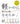 KOKUYO Composition Notebooks, 5 Pack Smart Campus Semi-B5 Comp Book with Dot A 7mm Ruled, 30 Sheets, School Lined Notebook in White, Journal Notebook for Women Work Study Note Taking (NO-GS3CWATX5)