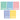 KOKUYO Campus Notebook, A 7mm(0.28in) Dot Ruled, Semi-B5, 30 Sheets, Pack of 5, 5 Colors, Japan Import (NO-3CATNX5)