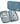 KOKUYO Slim Pencil holder Pouch (Blue)
