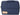 KOKUYO Pencil Case Pouch, Haco-Biz Standing Pen Pouch Bag, Foldable Stand up Pencil Holder Organizer, Large Capacity Portable Pencil Box for School Office Supplies, Indigo Blue